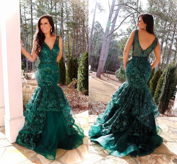 gothic sequins lace tiered prom dresses pageant double v-neck mermaid elegant evening formal dress 2020 women party homecoming dress, Black
gothic sequins lace tiered prom dresses pageant double v-neck mermaid elegant evening formal dress 2020 women party homecoming dress, Black