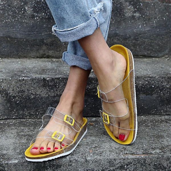 fashionable 2020 women ladies slippers buckle strap thick bottom non-slip sandals slipper beach women slippers summer outdoor, Black
fashionable 2020 women ladies slippers buckle strap thick bottom non-slip sandals slipper beach women slippers summer outdoor, Black