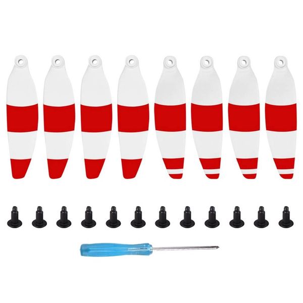 8pcs sunnylife 4726f colorful cw ccw split quick-release propeller for dji mavic mini rc aircraft - red
8pcs sunnylife 4726f colorful cw ccw split quick-release propeller for dji mavic mini rc aircraft - red