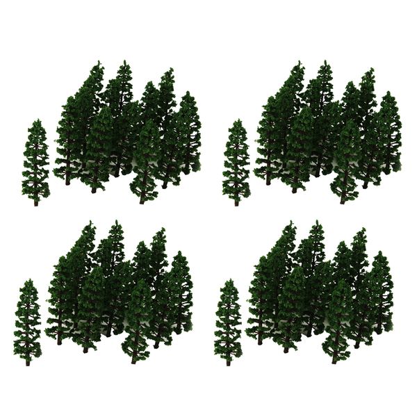 80 pieces 1:100 plastic model fir trees layout architecture buildings diorama wargame greenery - 9 cm / 3.54 inch
80 pieces 1:100 plastic model fir trees layout architecture buildings diorama wargame greenery - 9 cm / 3.54 inch