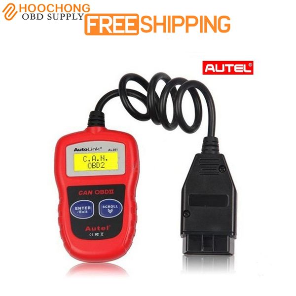 autel autolink al301 obdii obd2 can code reader scanner auto fault diagnostic scan tools car accessories shipped from usa
autel autolink al301 obdii obd2 can code reader scanner auto fault diagnostic scan tools car accessories shipped from usa