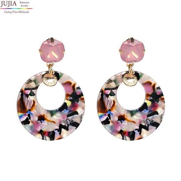 jujia trend 7 colors fashion women earrings big round vintage statement earrings for women jewelry, Silver
jujia trend 7 colors fashion women earrings big round vintage statement earrings for women jewelry, Silver
