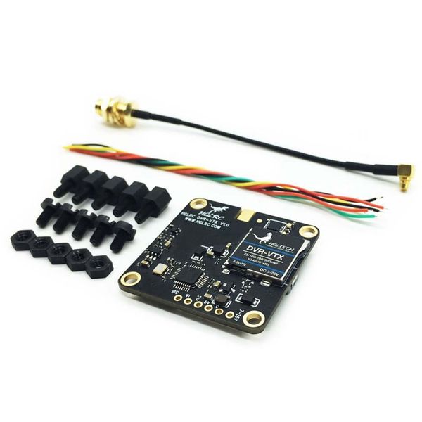 30.5 x 30.5mm hglrc dvr-vtx 5.8g 40ch pit/25mw/100mw/200mw/500mw switchable vtx rp-sma female
30.5 x 30.5mm hglrc dvr-vtx 5.8g 40ch pit/25mw/100mw/200mw/500mw switchable vtx rp-sma female