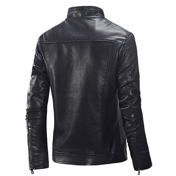 men's leather coat men's wear casual locomotive leather jacket youth trend of fashion spring and autumn season selling leath, Black
men's leather coat men's wear casual locomotive leather jacket youth trend of fashion spring and autumn season selling leath, Black