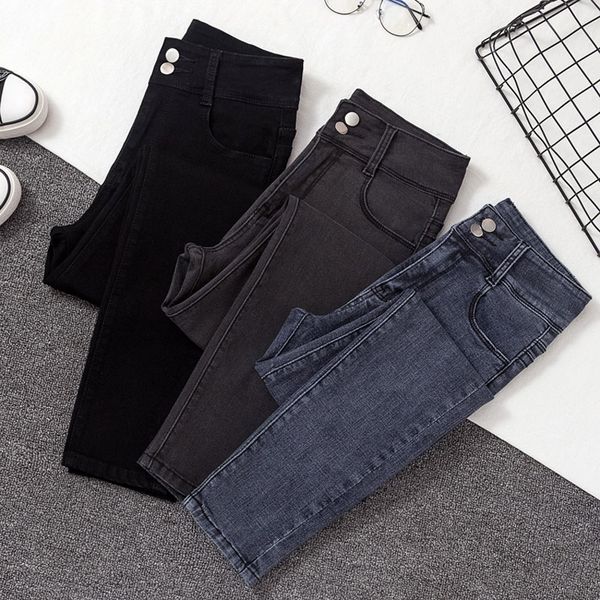 jeans women korea clothes autumn thin section feet jeans femme high waist skinny black ladies jeans fashion woman denim pants, Blue
jeans women korea clothes autumn thin section feet jeans femme high waist skinny black ladies jeans fashion woman denim pants, Blue