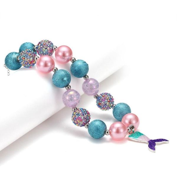 100pcs chunky pearls necklace mermaid tail pendant girls bubblegum necklace accessories, Slivery;white
100pcs chunky pearls necklace mermaid tail pendant girls bubblegum necklace accessories, Slivery;white