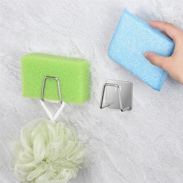 2pcs stainless steel sponge drain rack hook hole-multi-functional storage rack (silver)
2pcs stainless steel sponge drain rack hook hole-multi-functional storage rack (silver)