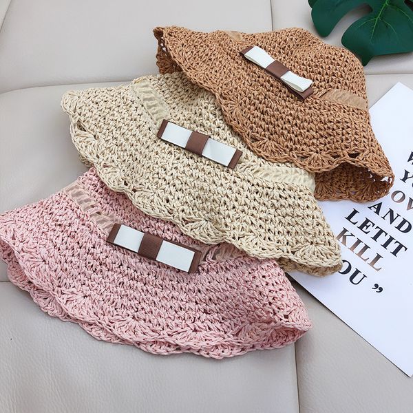 new bow summer straw hats kids summer cap baby sun hat for girl boys beach panama caps children bone, Blue;gray
new bow summer straw hats kids summer cap baby sun hat for girl boys beach panama caps children bone, Blue;gray