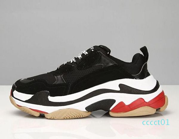 2019 paris 17fw triple-s sneakers triple s casual luxury dad shoes designer mens womens zapatillas trainers chaussures ct01, Black
2019 paris 17fw triple-s sneakers triple s casual luxury dad shoes designer mens womens zapatillas trainers chaussures ct01, Black