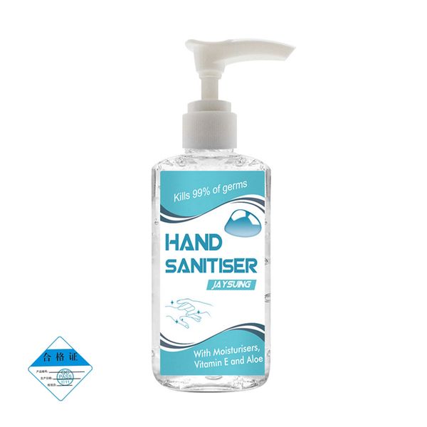 нет алкоголя 60 мл антибактериальная пресс-головка аминокислота дезинфицирующее средство для рук гель дезинфекция очиститель рук одноразовый