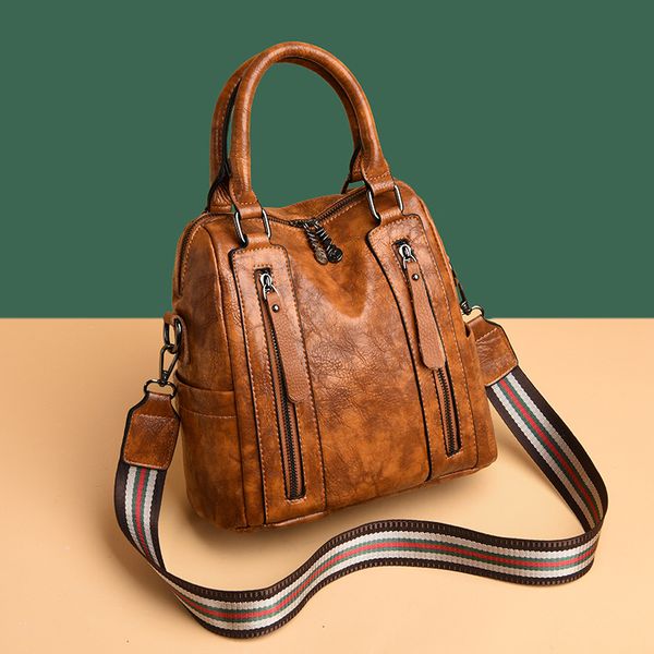 retro locomotive bag 2019 new multi-functional bucket women's bag european and american leather handbag
retro locomotive bag 2019 new multi-functional bucket women's bag european and american leather handbag