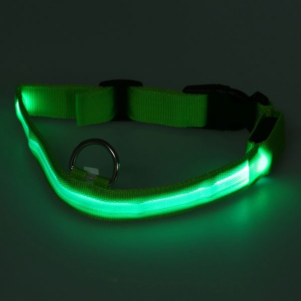 new nylon led dog night safety collar flashing light up w/circular pendant collar (green) dog collars leashes
new nylon led dog night safety collar flashing light up w/circular pendant collar (green) dog collars leashes