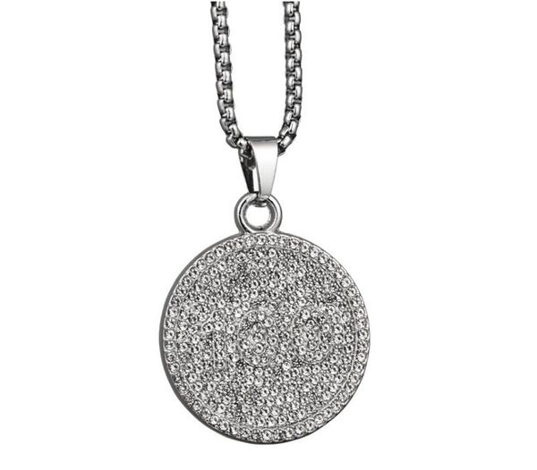 new designer hip hop full diamond 100 disc necklace jewelry fashion personality exaggeration luxury disc silver pendant jewelry
new designer hip hop full diamond 100 disc necklace jewelry fashion personality exaggeration luxury disc silver pendant jewelry