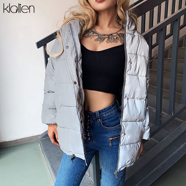 klalien зимняя мода отражающие теплый длинное пальто женский топ куртка 2019 клуб партии сияющий рыхлую верхняя одежда полосатый хлеб coat, Black
klalien зимняя мода отражающие теплый длинное пальто женский топ куртка 2019 клуб партии сияющий рыхлую верхняя одежда полосатый хлеб coat, Black
