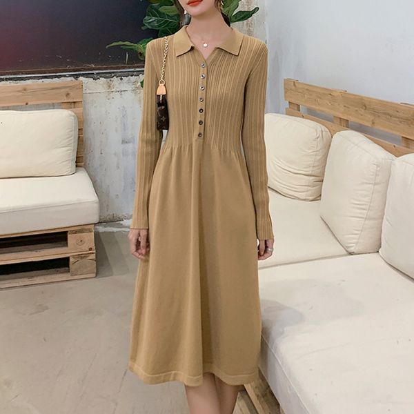 genayooa elegant knitted dresses autumn winter long sweater dress women with button women dress casual long sleeve vestidos, Black;gray
genayooa elegant knitted dresses autumn winter long sweater dress women with button women dress casual long sleeve vestidos, Black;gray