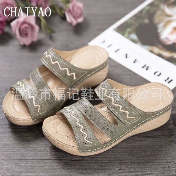 2020 new women's flip flop fashion stripe soft sole casual female footwear vintage open toe wedges comfortable women's sandals, Black
2020 new women's flip flop fashion stripe soft sole casual female footwear vintage open toe wedges comfortable women's sandals, Black