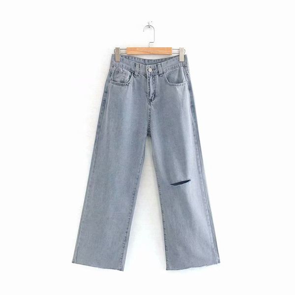 women denim wide leg pants ripped hole jeans slim patchwork jeans hip hop long for women clothes stretch loose, Blue
women denim wide leg pants ripped hole jeans slim patchwork jeans hip hop long for women clothes stretch loose, Blue