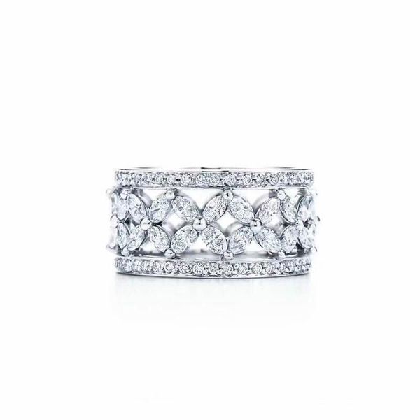 

иметь штампы 925 алмазные кольца стерлингового серебра конструктора для леди дизайн женская партия свадебные помолвки роскошные ювелирные из, Golden;silver