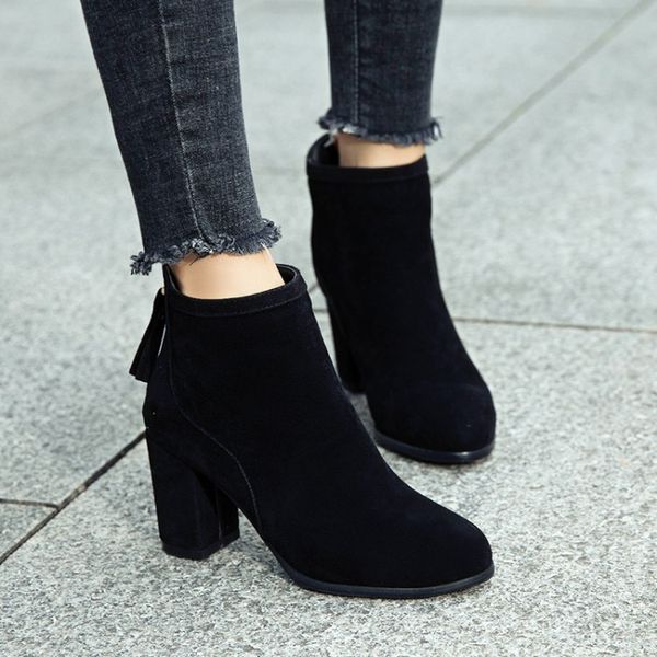 big size 11 12 13 14 15 16 17 18 19 round-headed, thick-heeled, high-heeled, square-heeled zipper, short-barreled boots, Black
big size 11 12 13 14 15 16 17 18 19 round-headed, thick-heeled, high-heeled, square-heeled zipper, short-barreled boots, Black