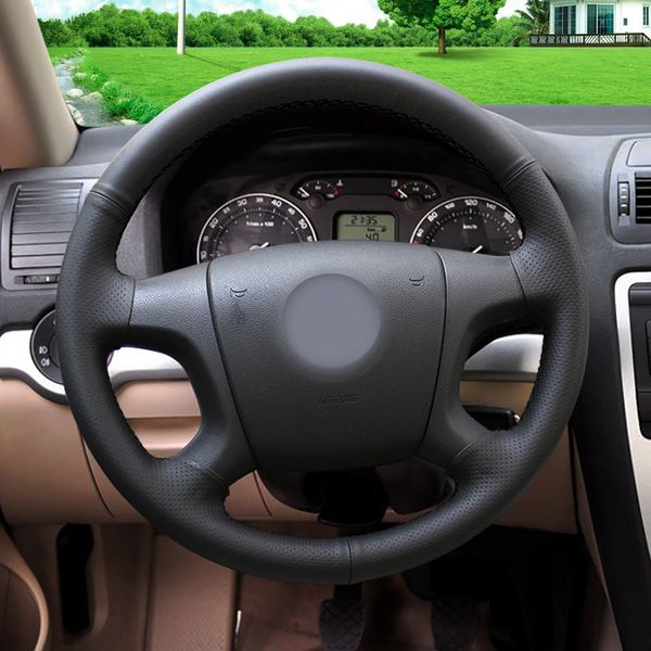 100% car accessories genuine leather car steering wheels cover for old skoda octavia 2005-2009 fabia 2005-2010
100% car accessories genuine leather car steering wheels cover for old skoda octavia 2005-2009 fabia 2005-2010