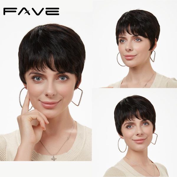fave short hair wig pixie cut wig brazilian remy human hair wigs for women ocean wavy high density dropshipping acceptable, Black;brown
fave short hair wig pixie cut wig brazilian remy human hair wigs for women ocean wavy high density dropshipping acceptable, Black;brown