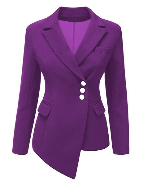 pydownlake 2019 spring autumn blazer women slim long sleeve ladies blazers feminino ol formal work small suit jacket button irregular coat, White;black
pydownlake 2019 spring autumn blazer women slim long sleeve ladies blazers feminino ol formal work small suit jacket button irregular coat, White;black