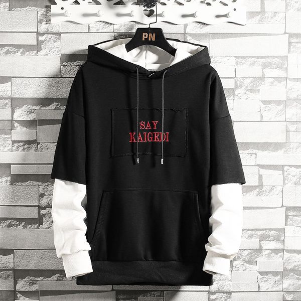 2020 autumn white hoodies with hat men big pocket street winter fashion casual hip hop clothing hoodie pullover hoody male, Black
2020 autumn white hoodies with hat men big pocket street winter fashion casual hip hop clothing hoodie pullover hoody male, Black