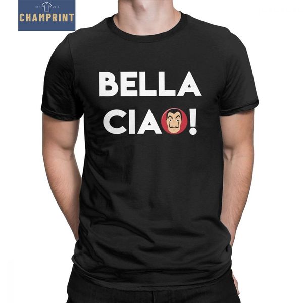 la casa de papel bella ciao men t shirts money heist novelty cotton house of paper tees crew neck t-shirt unique clothes, White;black
la casa de papel bella ciao men t shirts money heist novelty cotton house of paper tees crew neck t-shirt unique clothes, White;black