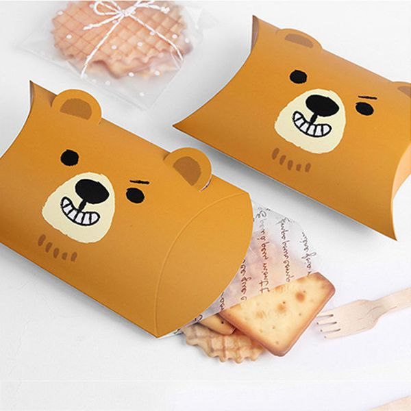 50 pcs kraft paper gift packaging bear duck kid chocolate cookie candy box baby shower small gift boxes wedding party favors bag
50 pcs kraft paper gift packaging bear duck kid chocolate cookie candy box baby shower small gift boxes wedding party favors bag