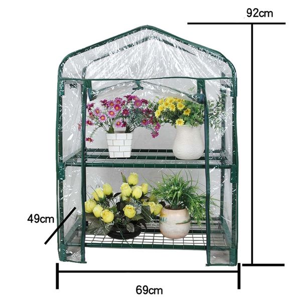 2/3/4/5 tiers greenhouse cover greenhouse pvc reinforced replacement cover clear pvc cover protect plants (without iron stand) other garden
2/3/4/5 tiers greenhouse cover greenhouse pvc reinforced replacement cover clear pvc cover protect plants (without iron stand) other garden