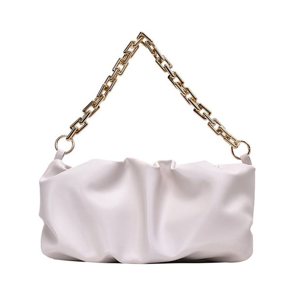 women bags 2020 leather handbags dumpling pleat shape shoulder clutch purses women messenger bag with gold chain
women bags 2020 leather handbags dumpling pleat shape shoulder clutch purses women messenger bag with gold chain