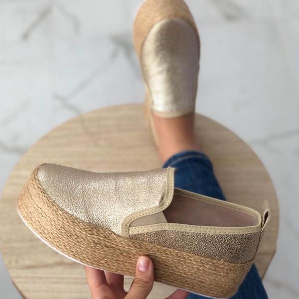 shujin women flats round toe shallow platform white sneakers shoes women spring leather thick bottom casual slip-on mujer shoes, Black
shujin women flats round toe shallow platform white sneakers shoes women spring leather thick bottom casual slip-on mujer shoes, Black
