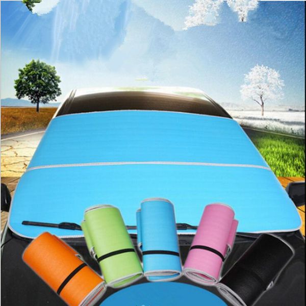 

200x95cm car covers car windshield sun shade visor cover front rear window sunshade uv snow cover frost blocking protect 5 color