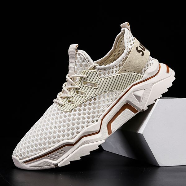 men's casual shoes openwork classic shoes men fashion sneakers summer student bord breathable light flat, Black
men's casual shoes openwork classic shoes men fashion sneakers summer student bord breathable light flat, Black