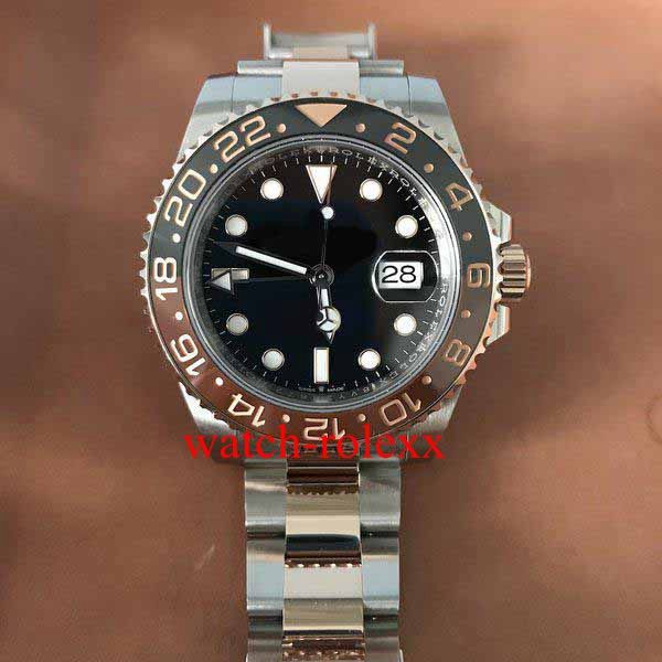 new basel luxury mens wristwatch 126711chnr 126711 black brown bicolor gmt cerachrom pottery men automatic movement watches watch, Slivery;brown
new basel luxury mens wristwatch 126711chnr 126711 black brown bicolor gmt cerachrom pottery men automatic movement watches watch, Slivery;brown