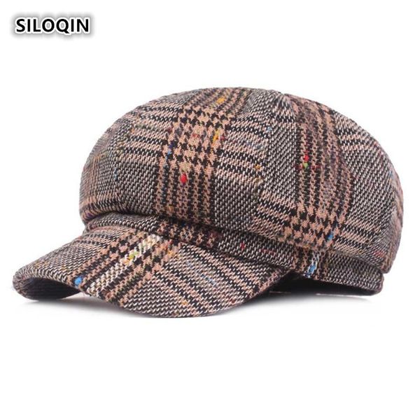 siloqin woman's hat autumn winter trend cotton newsboy hats adjustable artist painter keep warm leisure octagonal cap snapback, Blue;gray
siloqin woman's hat autumn winter trend cotton newsboy hats adjustable artist painter keep warm leisure octagonal cap snapback, Blue;gray