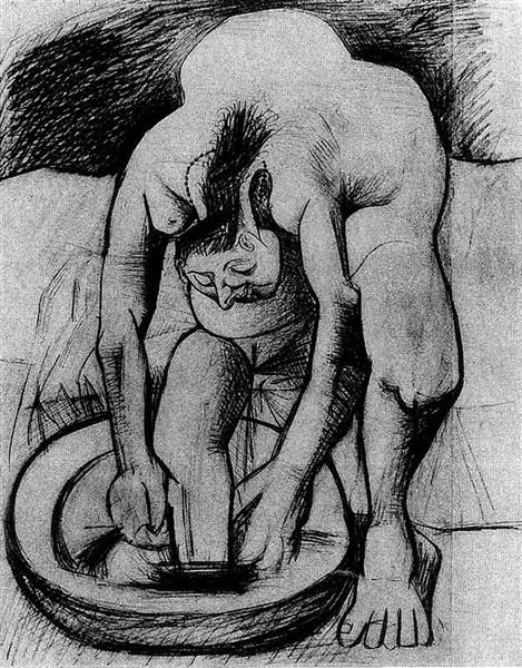 pablo picasso classical oil painting woman washing her feet 100% handmade by experienced painter on white canvas picasso1031
pablo picasso classical oil painting woman washing her feet 100% handmade by experienced painter on white canvas picasso1031