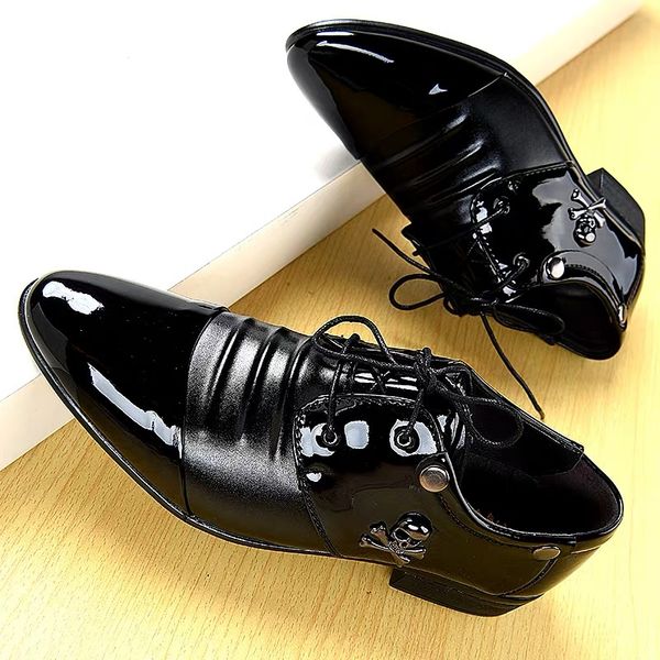 new men's business dress wedding shoes men's groom bright skin youth korean fashion casual suits men's shoes wedding shoes, Black
new men's business dress wedding shoes men's groom bright skin youth korean fashion casual suits men's shoes wedding shoes, Black