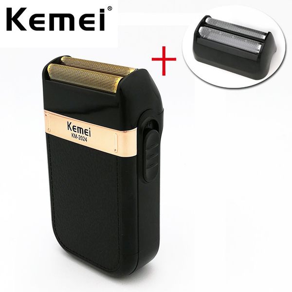 kemei km-2024 rechargeable floating dual blade electric shaver men face care electric razor cordless usb charge beard trimmer
kemei km-2024 rechargeable floating dual blade electric shaver men face care electric razor cordless usb charge beard trimmer