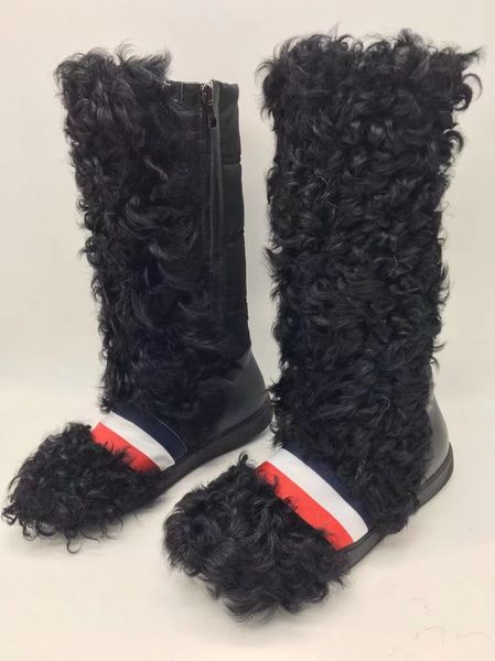 white black fur snow boots winter knee high warm boots fashion hot
white black fur snow boots winter knee high warm boots fashion hot