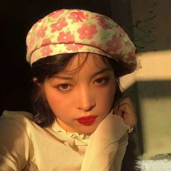 painter beret hat women's three-dimensional flower embroidery beret all-match western style p concave style painter hat fashion, Blue;gray
painter beret hat women's three-dimensional flower embroidery beret all-match western style p concave style painter hat fashion, Blue;gray