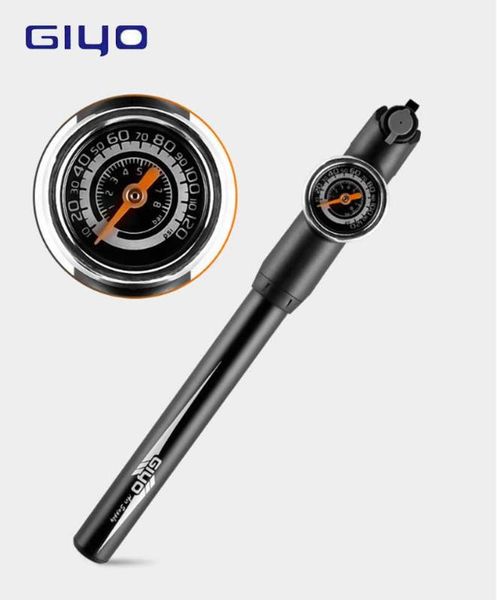 giyo bicycle pump extractable hose bike high pressure hand pump with gauge ball presta schrader valves quality
giyo bicycle pump extractable hose bike high pressure hand pump with gauge ball presta schrader valves quality