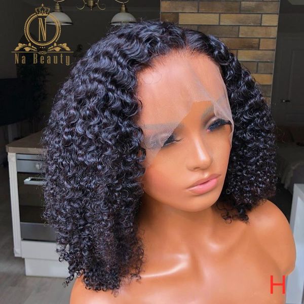 afro kinky curly transparent lace wigs invisible 360 lace frontal human hair wigs for black women pre plucked remy hair nabeauty, Black;brown
afro kinky curly transparent lace wigs invisible 360 lace frontal human hair wigs for black women pre plucked remy hair nabeauty, Black;brown