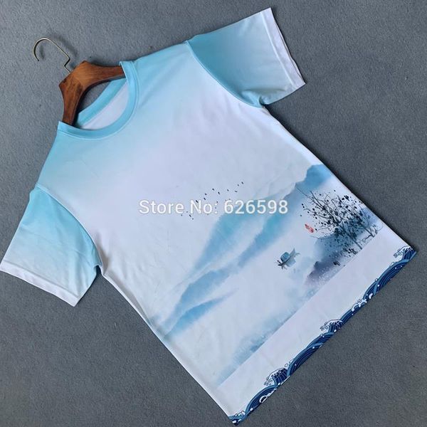 custom printing cool design t shirt, Black;blue
custom printing cool design t shirt, Black;blue