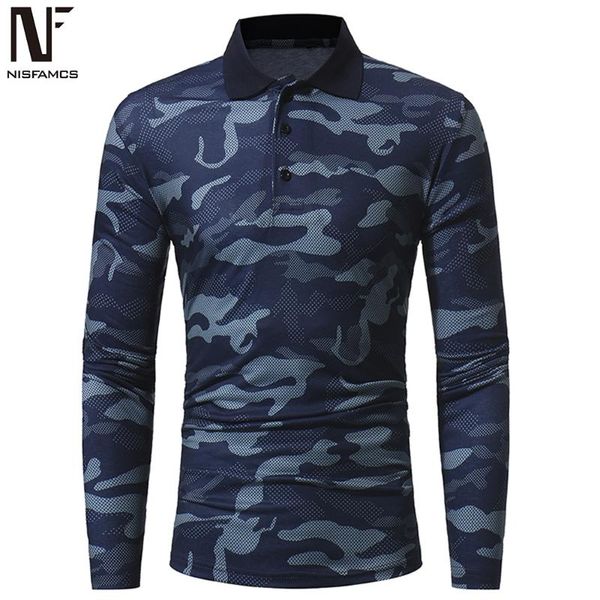 men's casual shirts camouflage printed male clothes long sleeve man turn-down fashion half button men blusa slim fit korean style blou, White;black
men's casual shirts camouflage printed male clothes long sleeve man turn-down fashion half button men blusa slim fit korean style blou, White;black