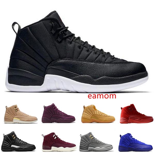 12 12s men basketball shoes wheat dark grey bordeaux flu game the master taxi playoffs french blue wool barons wolf grey sport sneakers, Black
12 12s men basketball shoes wheat dark grey bordeaux flu game the master taxi playoffs french blue wool barons wolf grey sport sneakers, Black
