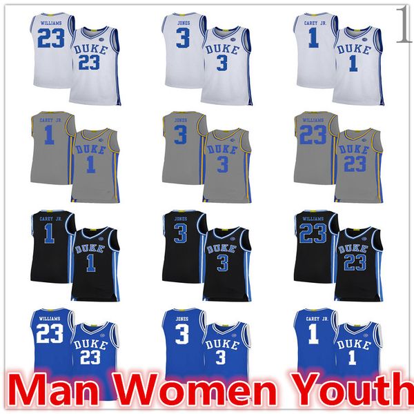 выполненный на заказ ncaa duke blue devils баскетбольного shelden williams 23 вернон carey младшего 1 tre джонс 3 джерси любого размера номе, Black
выполненный на заказ ncaa duke blue devils баскетбольного shelden williams 23 вернон carey младшего 1 tre джонс 3 джерси любого размера номе, Black