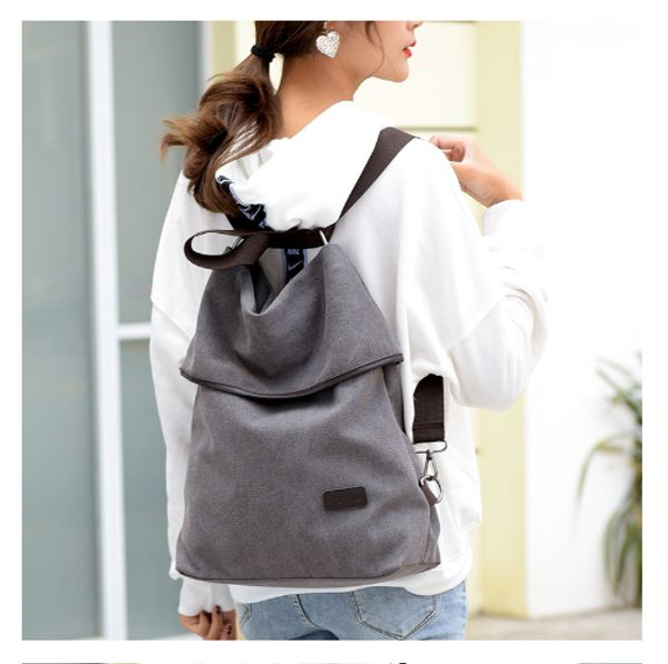 new fashion canvas shoulder bag women casual totes handbags hand bags simple large capacity backpack students school backpacks
new fashion canvas shoulder bag women casual totes handbags hand bags simple large capacity backpack students school backpacks