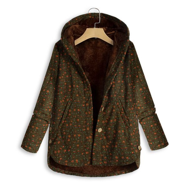 2019 new arrival fleece warm hooded winter coat print floral clothes chinese style vintage women cotton and linen jacket, Black
2019 new arrival fleece warm hooded winter coat print floral clothes chinese style vintage women cotton and linen jacket, Black