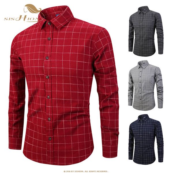 sishion men plaid shirt 2019 shirt new autumn winter homme casual shirts men long sleeve cotton male shirts qy0653, White;black
sishion men plaid shirt 2019 shirt new autumn winter homme casual shirts men long sleeve cotton male shirts qy0653, White;black